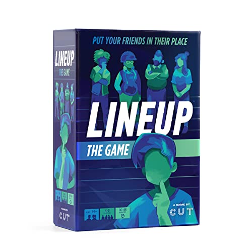 Lineup: The Card Game by Cut - Social Guessing Game with Fun Questions & Conversation Starters - Perfect Adult Card Game for Partys and Game Night Lineup: The Card Game by Cut - Social Guessing Game with Fun Questions & Conversation Starters - Perfect Adult Card Game for Partys and Game Night von Cut Games