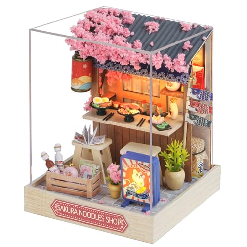 Cute Room Puppenhaus Miniatur mit Möbeln DIY hölzernes Modellbausatz Noodles & Soups von CUTEROOM