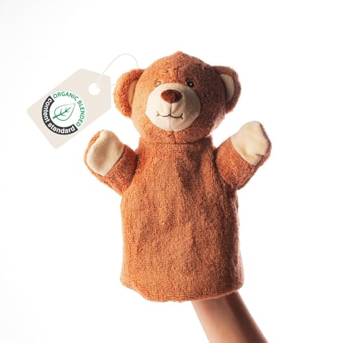 Cute Since 1999 Brauner Bär Handpuppe für Kinder ab 0 Monate - Biologische Handpuppe für Junge & Mädchen - Sachen & Geschenk für Neugeborene - Bär für Puppentheater Kinder - 26 x 20 cm Cute Since 1999 Brauner Bär Handpuppe für Kinder ab 0 Monate - Biologische Handpuppe für Junge & Mädchen - Sachen & Geschenk für Neugeborene - Bär für Puppentheater Kinder - 26 x 20 cm von Cute Since 1999