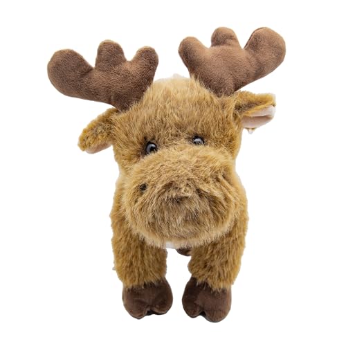 Cute Since 1999 Kuscheltier Baby ab 0 Monate - Kuscheltiere für Junge & Mädchen - Sachen & Geschenk für Neugeborene - Plüschtiere Kinder - Stehendes Stofftiere (Rentier 22cm) von Cute Since 1999