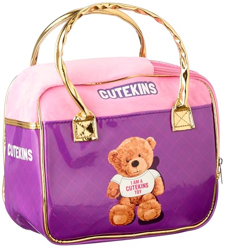 CuteKins Bärenjunges Plüschtier mit Tragetasche, 20 cm Größe von CuteKins