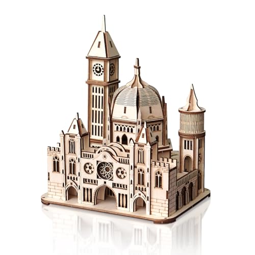 Cuteefun 3D Holz Puzzle Kirche Kit, Architektur Modell Kit, Machen Sie Ihr Eigenes Holzhandwerk Kit für Erwachsene zu Bauen, Holz Mechanische BAU Set, Geschenk zum Geburtstag Vatertag Cuteefun 3D Holz Puzzle Kirche Kit, Architektur Modell Kit, Machen Sie Ihr Eigenes Holzhandwerk Kit für Erwachsene zu Bauen, Holz Mechanische BAU Set, Geschenk zum Geburtstag Vatertag von Cuteefun