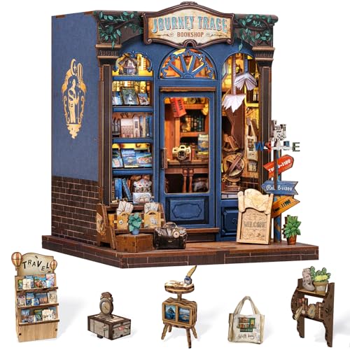 Cutefun Book Nook Kit für Erwachsene DIY Miniature House mit LED-Licht,für Buchstütze Bibliothek Bücherregal Dekoration 3D Puzzle Buchstützen aus Holz Erwachsene Booknook Geschenken für Frauen Cutefun Book Nook Kit für Erwachsene DIY Miniature House mit LED-Licht,für Buchstütze Bibliothek Bücherregal Dekoration 3D Puzzle Buchstützen aus Holz Erwachsene Booknook Geschenken für Frauen von Cutefun