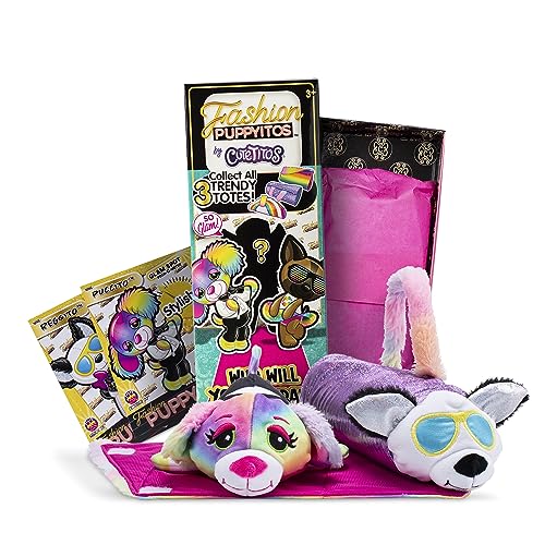 Cutetitos Basic Fun 39296 Fashion Puppyitos Sammelplüsch, Kinderspielzeug, Überraschungs-Stofftiere, duftende Plüschtiere, 18 cm, weiches Spielzeug für Mädchen und Jungen ab 3 Jahren, Basic Fun 39296 von Basic Fun