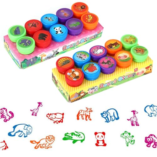 Stempelset,12pcs Stempel Tiere,Stempel Kinder,Kinderstempel,Selbstfärbende Stempel,Kinder Briefmarken,Mehrfarbig Selbstfärbend für Kinder,Niedliche Spielzeugstempel aus Plastik,Geschenk für Kinder Stempelset,12pcs Stempel Tiere,Stempel Kinder,Kinderstempel,Selbstfärbende Stempel,Kinder Briefmarken,Mehrfarbig Selbstfärbend für Kinder,Niedliche Spielzeugstempel aus Plastik,Geschenk für Kinder von Cutiolly