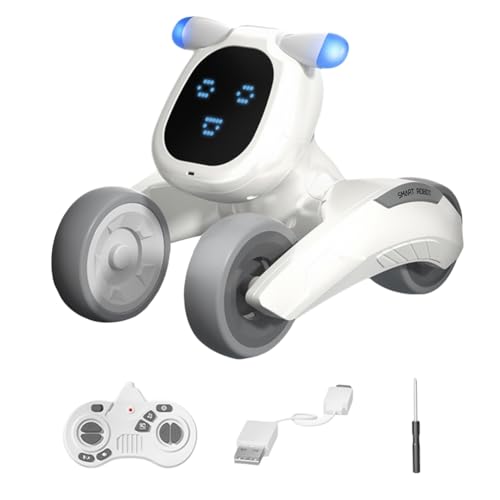 Cvoepobey Smart Robot Welpen RC Roboter Welpen Tanzen Interaktiver RC Roboter Welpen für Kinder Geschenk Smart Robot Welpen von Cvoepobey