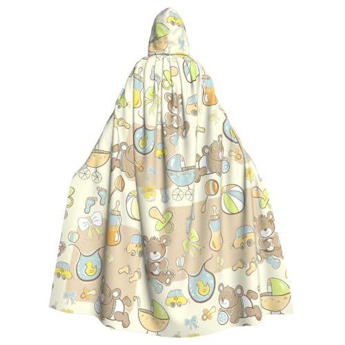Cxzmnba Bear Unisex Cosplay Kostüm Halloween Kapuzenumhang Umhang für Party Verkleiden volle Länge Uniform Robe Cxzmnba Bear Unisex Cosplay Kostüm Halloween Kapuzenumhang Umhang für Party Verkleiden volle Länge Uniform Robe von Cxzmnba
