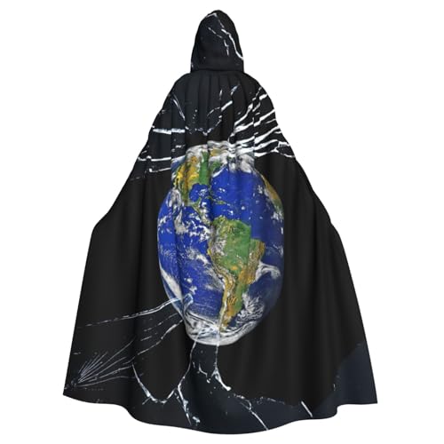 Cxzmnba Earth Unisex Cosplay Kostüm Halloween Kapuzenumhang Umhang für Party Verkleiden voller Länge Uniform Robe Cxzmnba Earth Unisex Cosplay Kostüm Halloween Kapuzenumhang Umhang für Party Verkleiden voller Länge Uniform Robe von Cxzmnba