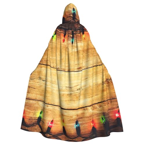 Cxzmnba Farbiges Lichtbrett, Unisex, Cosplay-Kostüm, Halloween, Kapuzenumhang für Party, Verkleidung, durchgehender Uniform-Bademantel Cxzmnba Farbiges Lichtbrett, Unisex, Cosplay-Kostüm, Halloween, Kapuzenumhang für Party, Verkleidung, durchgehender Uniform-Bademantel von Cxzmnba