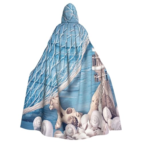 Cxzmnba Fischernetz, Unisex, Cosplay, Kostüm, Halloween, Kapuzenumhang, Umhang für Party, Verkleidung, volle Länge, Uniform-Bademantel Cxzmnba Fischernetz, Unisex, Cosplay, Kostüm, Halloween, Kapuzenumhang, Umhang für Party, Verkleidung, volle Länge, Uniform-Bademantel von Cxzmnba