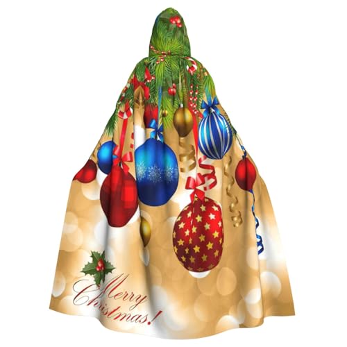 Cxzmnba Frohe Weihnachten Unisex Cosplay Kostüm Halloween Kapuzenumhang Umhang für Party Verkleiden voller Länge Uniform Robe Cxzmnba Frohe Weihnachten Unisex Cosplay Kostüm Halloween Kapuzenumhang Umhang für Party Verkleiden voller Länge Uniform Robe von Cxzmnba