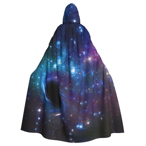 Cxzmnba Galaxy, Unisex-Kostüm, Halloween-Kapuzenumhang für Party, Verkleidung, volle Länge, Uniform-Bademantel Cxzmnba Galaxy, Unisex-Kostüm, Halloween-Kapuzenumhang für Party, Verkleidung, volle Länge, Uniform-Bademantel von Cxzmnba