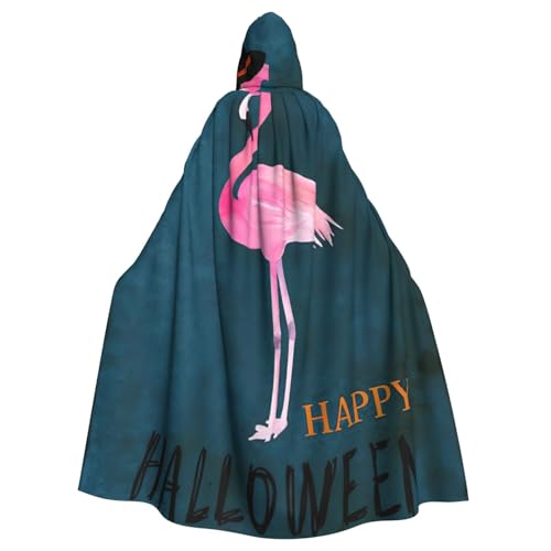 Cxzmnba Halloween-Flamingo-Hexenhut, Unisex, Cosplay-Kostüm, Halloween-Kapuzenumhang, Umhang für Party, Verkleidung, volle Länge, Uniform-Bademantel Cxzmnba Halloween-Flamingo-Hexenhut, Unisex, Cosplay-Kostüm, Halloween-Kapuzenumhang, Umhang für Party, Verkleidung, volle Länge, Uniform-Bademantel von Cxzmnba