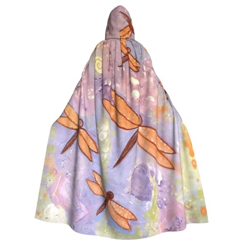 Cxzmnba Handbemalte Libelle, Unisex, Cosplay-Kostüm, Halloween, Kapuzenumhang für Party, Verkleidung, volle Länge, Uniform-Bademantel Cxzmnba Handbemalte Libelle, Unisex, Cosplay-Kostüm, Halloween, Kapuzenumhang für Party, Verkleidung, volle Länge, Uniform-Bademantel von Cxzmnba