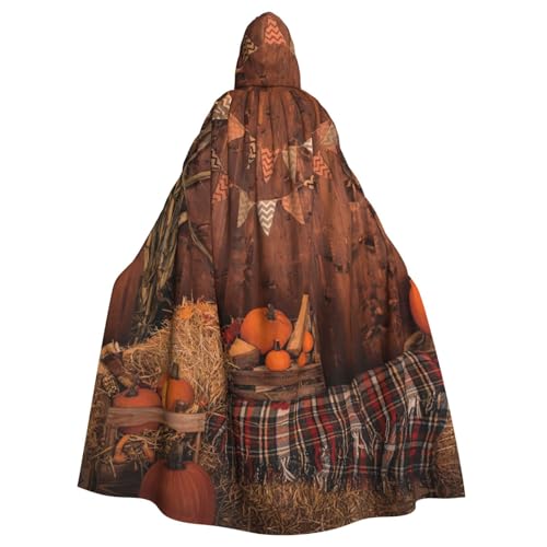 Cxzmnba Herbstkürbisse, Unisex, Cosplay-Kostüm, Halloween, Kapuzenumhang, Umhang für Party, Verkleidung, volle Länge, Uniform-Bademantel Cxzmnba Herbstkürbisse, Unisex, Cosplay-Kostüm, Halloween, Kapuzenumhang, Umhang für Party, Verkleidung, volle Länge, Uniform-Bademantel von Cxzmnba