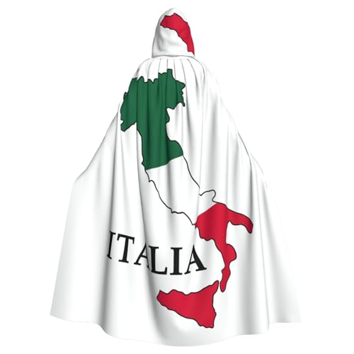 Cxzmnba Italienische Karte mit Farben, Unisex, Cosplay-Kostüm, Halloween, Kapuzenumhang, Umhang für Party, Verkleidung, durchgehender Uniform-Bademantel Cxzmnba Italienische Karte mit Farben, Unisex, Cosplay-Kostüm, Halloween, Kapuzenumhang, Umhang für Party, Verkleidung, durchgehender Uniform-Bademantel von Cxzmnba