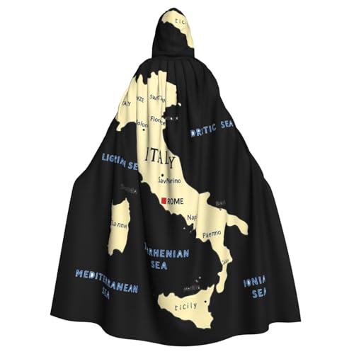 Cxzmnba Italienische Karte mit Meeresnamen, Unisex, Cosplay-Kostüm, Halloween, Kapuzenumhang, Umhang für Party, Verkleidung, volle Länge, Uniform-Bademantel Cxzmnba Italienische Karte mit Meeresnamen, Unisex, Cosplay-Kostüm, Halloween, Kapuzenumhang, Umhang für Party, Verkleidung, volle Länge, Uniform-Bademantel von Cxzmnba