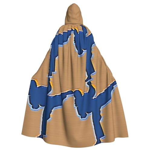 Cxzmnba Karate Unisex Cosplay Kostüm Halloween Kapuzenumhang Umhang für Party Verkleiden voller Länge Uniform Robe Cxzmnba Karate Unisex Cosplay Kostüm Halloween Kapuzenumhang Umhang für Party Verkleiden voller Länge Uniform Robe von Cxzmnba