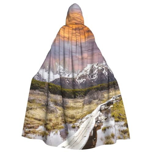 Cxzmnba Malerisches Bergkostüm, Unisex, Cosplay-Kostüm, Halloween, Kapuzenumhang, Umhang für Party, Verkleidung, durchgehender Uniform-Bademantel Cxzmnba Malerisches Bergkostüm, Unisex, Cosplay-Kostüm, Halloween, Kapuzenumhang, Umhang für Party, Verkleidung, durchgehender Uniform-Bademantel von Cxzmnba