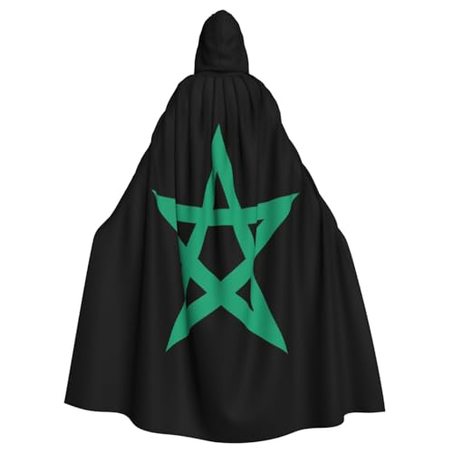Cxzmnba Marokko Unisex Cosplay Kostüm Halloween Kapuzenumhang Umhang für Party Verkleiden voller Länge Uniform Robe Cxzmnba Marokko Unisex Cosplay Kostüm Halloween Kapuzenumhang Umhang für Party Verkleiden voller Länge Uniform Robe von Cxzmnba