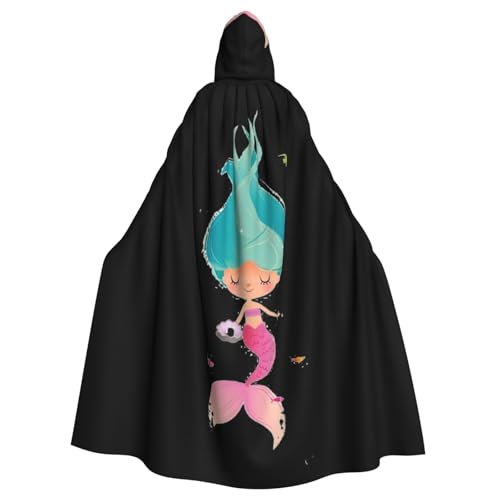 Cxzmnba Meerjungfrau-Unisex-Kostüm, Cosplay-Kostüm, Halloween-Kapuzenumhang für Party, Verkleidung, volle Länge, Uniform-Bademantel Cxzmnba Meerjungfrau-Unisex-Kostüm, Cosplay-Kostüm, Halloween-Kapuzenumhang für Party, Verkleidung, volle Länge, Uniform-Bademantel von Cxzmnba