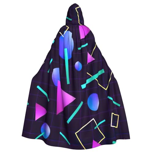 Cxzmnba Neon-Party-Geometrisches Unisex-Kostüm, Cosplay, Halloween, Kapuzenumhang, Umhang für Party, Verkleidung, volle Länge, Uniform-Bademantel Cxzmnba Neon-Party-Geometrisches Unisex-Kostüm, Cosplay, Halloween, Kapuzenumhang, Umhang für Party, Verkleidung, volle Länge, Uniform-Bademantel von Cxzmnba