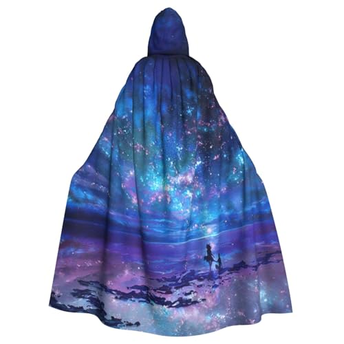 Cxzmnba Northern Lights Unisex Cosplay Kostüm Halloween Kapuzenumhang Umhang für Party Verkleiden voller Länge Uniform Robe Cxzmnba Northern Lights Unisex Cosplay Kostüm Halloween Kapuzenumhang Umhang für Party Verkleiden voller Länge Uniform Robe von Cxzmnba