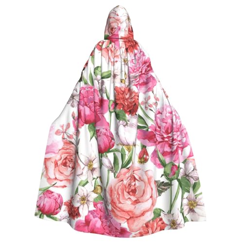 Cxzmnba Pfingstrose, Unisex, Cosplay-Kostüm, Halloween, Kapuzenumhang, Umhang für Party, Verkleidung, volle Länge, Uniform-Bademantel Cxzmnba Pfingstrose, Unisex, Cosplay-Kostüm, Halloween, Kapuzenumhang, Umhang für Party, Verkleidung, volle Länge, Uniform-Bademantel von Cxzmnba