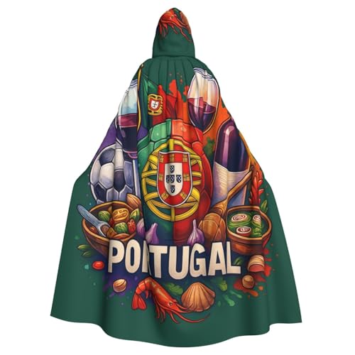 Cxzmnba Portugal Food Wein, Unisex, Cosplay-Kostüm, Halloween, Kapuzenumhang, Umhang für Party, Verkleidung, volle Länge, Uniform-Bademantel Cxzmnba Portugal Food Wein, Unisex, Cosplay-Kostüm, Halloween, Kapuzenumhang, Umhang für Party, Verkleidung, volle Länge, Uniform-Bademantel von Cxzmnba