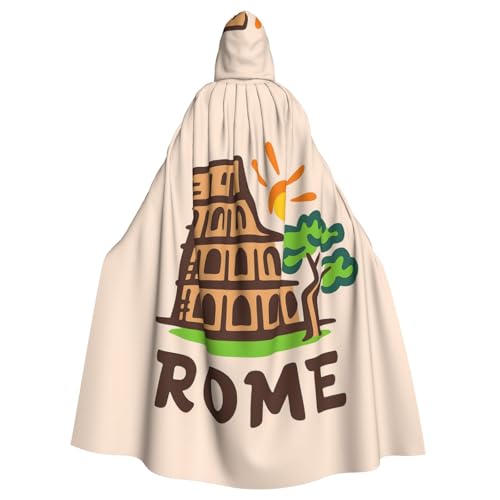 Cxzmnba Rom Kolosseum Baum Sonne Lands Unisex Cosplay Kostüm Halloween Kapuzenumhang Umhang für Party Verkleiden voller Länge Uniform Robe Cxzmnba Rom Kolosseum Baum Sonne Lands Unisex Cosplay Kostüm Halloween Kapuzenumhang Umhang für Party Verkleiden voller Länge Uniform Robe von Cxzmnba