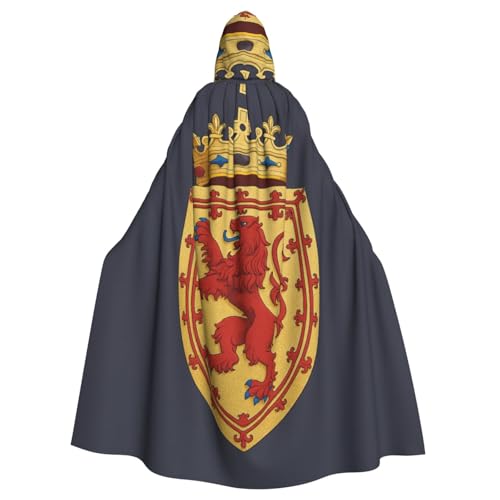 Cxzmnba Royal Lion Crest On Shield Unisex Cosplay Kostüm Halloween Kapuzenumhang Umhang für Party Verkleiden voller Länge Uniform Robe Cxzmnba Royal Lion Crest On Shield Unisex Cosplay Kostüm Halloween Kapuzenumhang Umhang für Party Verkleiden voller Länge Uniform Robe von Cxzmnba
