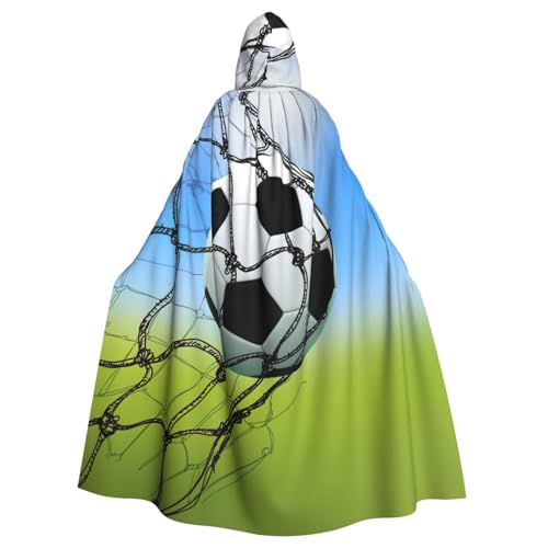 Cxzmnba Soccer Network Unisex-Kostüm, Cosplay-Kostüm, Halloween, Kapuzenumhang für Party, Verkleidung, durchgehender Uniform-Bademantel Cxzmnba Soccer Network Unisex-Kostüm, Cosplay-Kostüm, Halloween, Kapuzenumhang für Party, Verkleidung, durchgehender Uniform-Bademantel von Cxzmnba