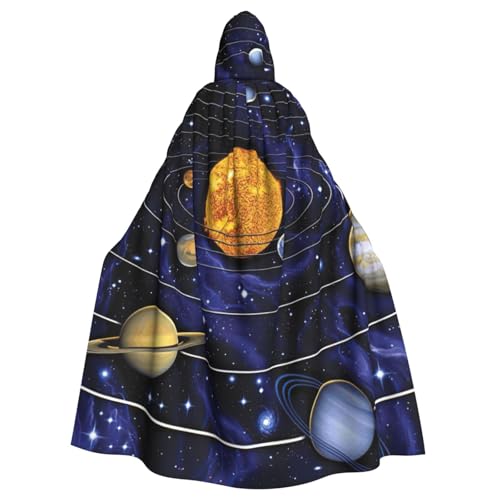 Cxzmnba Sonnensystem Unisex Cosplay Kostüm Halloween Kapuzenumhang Umhang für Party Verkleiden volle Länge Uniform Robe Cxzmnba Sonnensystem Unisex Cosplay Kostüm Halloween Kapuzenumhang Umhang für Party Verkleiden volle Länge Uniform Robe von Cxzmnba
