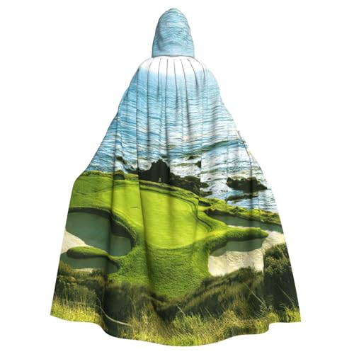 Cxzmnba Strand-Golfplatz-Unisex-Kostüm, Cosplay, Halloween, Kapuzenumhang für Party, Verkleidung, durchgehender Uniform-Bademantel Cxzmnba Strand-Golfplatz-Unisex-Kostüm, Cosplay, Halloween, Kapuzenumhang für Party, Verkleidung, durchgehender Uniform-Bademantel von Cxzmnba