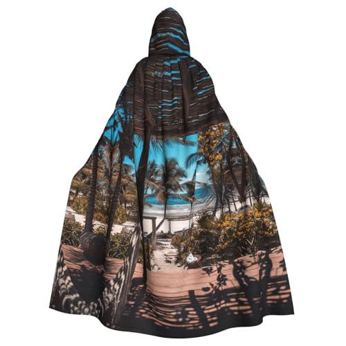 Cxzmnba Strandpalmen Unisex Cosplay Kostüm Halloween Kapuzenumhang Umhang für Party Verkleiden voller Länge Uniform Robe Cxzmnba Strandpalmen Unisex Cosplay Kostüm Halloween Kapuzenumhang Umhang für Party Verkleiden voller Länge Uniform Robe von Cxzmnba