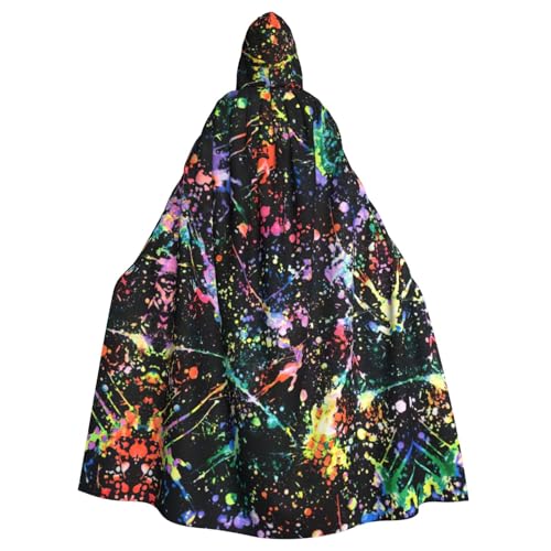 Cxzmnba Umhang mit Kapuze, bunt, Unisex, Cosplay-Kostüm, Halloween, für Partys, Verkleidungen, durchgehender Uniform-Bademantel Cxzmnba Umhang mit Kapuze, bunt, Unisex, Cosplay-Kostüm, Halloween, für Partys, Verkleidungen, durchgehender Uniform-Bademantel von Cxzmnba