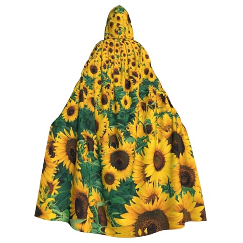 Cxzmnba Viele schöne Sonnenblumen, Unisex, Cosplay-Kostüm, Halloween, Kapuzenumhang für Party, Verkleidung, volle Länge, Uniform-Bademantel Cxzmnba Viele schöne Sonnenblumen, Unisex, Cosplay-Kostüm, Halloween, Kapuzenumhang für Party, Verkleidung, volle Länge, Uniform-Bademantel von Cxzmnba