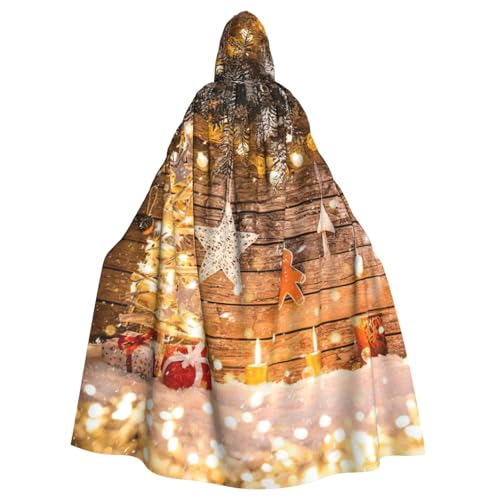 Cxzmnba Weihnachtsbäume, Kerzen, Unisex, Cosplay-Kostüm, Halloween, Kapuzenumhang für Party, Verkleidung, volle Länge, Uniform-Bademantel Cxzmnba Weihnachtsbäume, Kerzen, Unisex, Cosplay-Kostüm, Halloween, Kapuzenumhang für Party, Verkleidung, volle Länge, Uniform-Bademantel von Cxzmnba