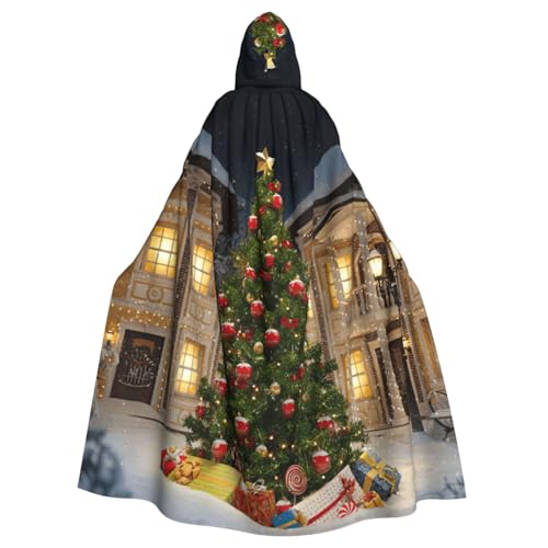 Cxzmnba Weihnachtsbaum-2-Cosplay-Kostüm, Halloween, Kapuzenumhang, Umhang für Party, Verkleidung, volle Länge, Uniform-Bademantel Cxzmnba Weihnachtsbaum-2-Cosplay-Kostüm, Halloween, Kapuzenumhang, Umhang für Party, Verkleidung, volle Länge, Uniform-Bademantel von Cxzmnba