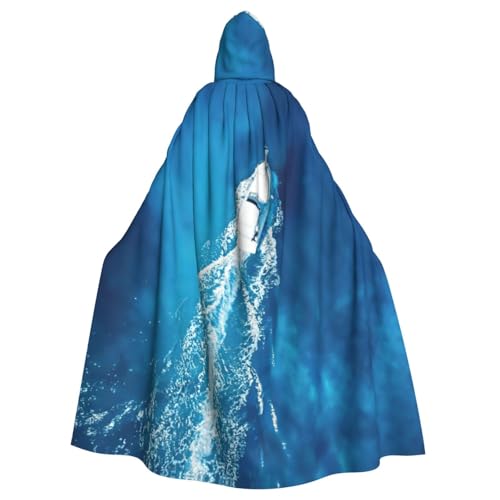 Cxzmnba Yacht Unisex Cosplay Kostüm Halloween Kapuzenumhang Umhang für Party Verkleiden voller Länge Uniform Robe Cxzmnba Yacht Unisex Cosplay Kostüm Halloween Kapuzenumhang Umhang für Party Verkleiden voller Länge Uniform Robe von Cxzmnba