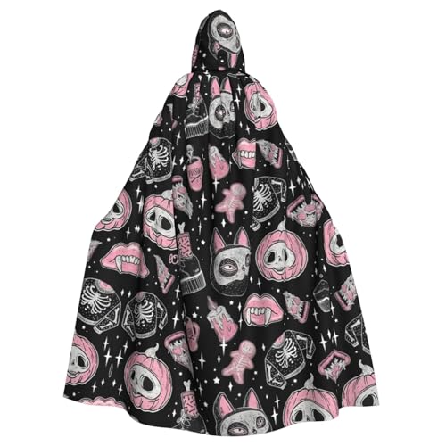 Halloween-Kürbis-Katze, Unisex, Cosplay-Kostüm, Halloween-Kapuzenumhang für Partys, Verkleidungen, volle Länge, Uniform-Bademantel Halloween-Kürbis-Katze, Unisex, Cosplay-Kostüm, Halloween-Kapuzenumhang für Partys, Verkleidungen, volle Länge, Uniform-Bademantel von Cxzmnba