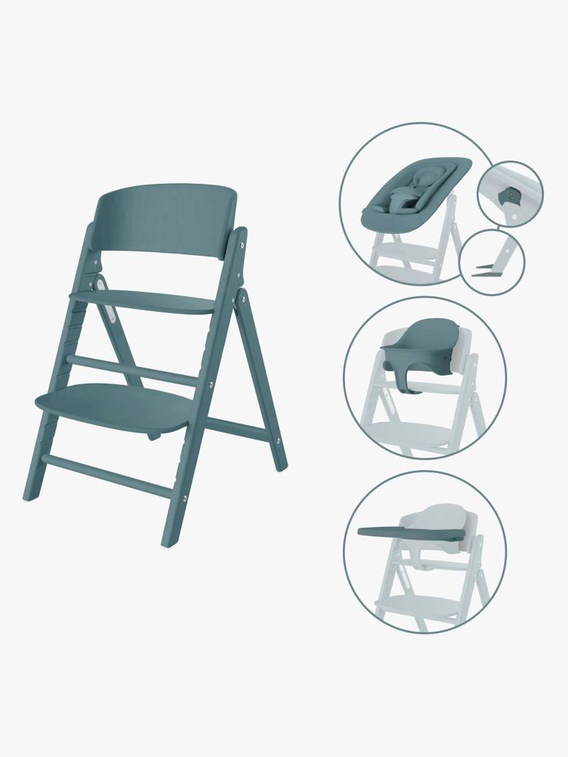 Cybex Click & Fold Hochstuhl 4-in-1, Stone Blue Cybex Click & Fold Hochstuhl 4-in-1, Stone Blue von Cybex
