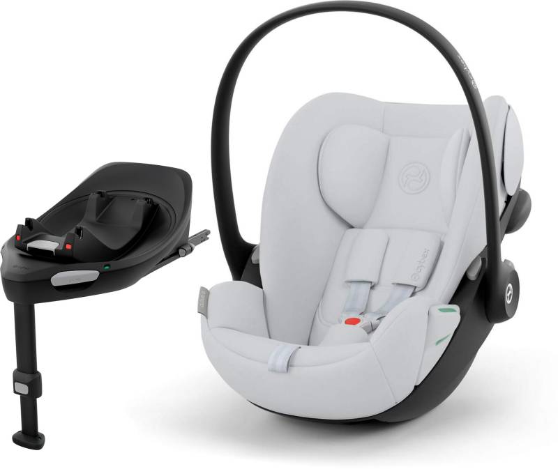 Cybex Cloud G i-Size Babyschale inkl. Basis, Fog Grey von Cybex