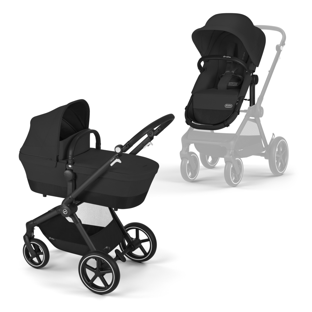 Cybex Eos Lux Stroller - Black Frame Cybex Eos Lux Stroller - Black Frame von Cybex