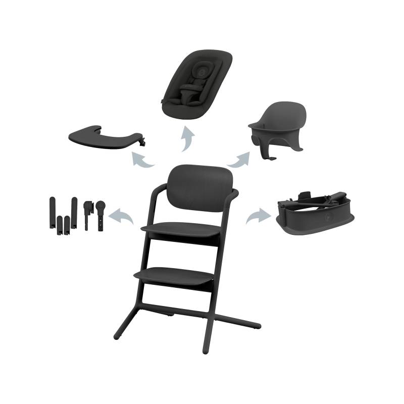 Cybex Gold Bundle Treppenhochstuhl Lemo 2.0 5-in-1 Set von Cybex