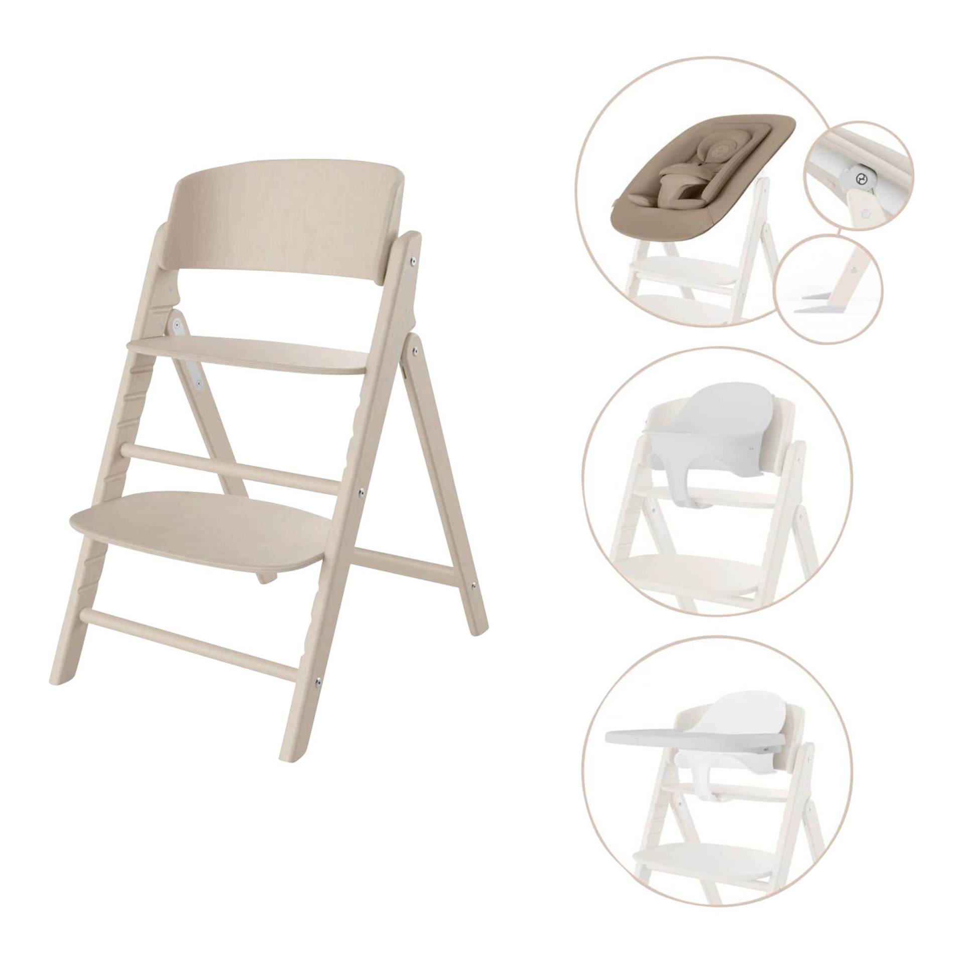 Cybex Gold Hochstuhl CLICK & FOLD 4in1-Set Cybex Gold Hochstuhl CLICK & FOLD 4in1-Set von Cybex