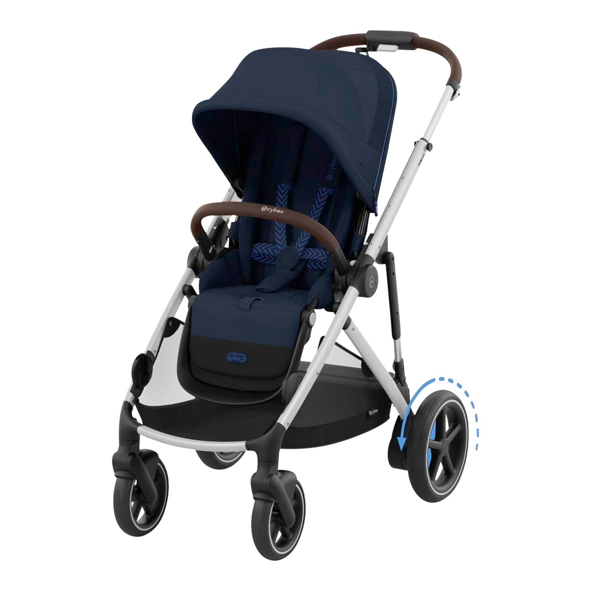 Cybex Gold Kinderwagen e-Gazelle blau Cybex Gold Kinderwagen e-Gazelle blau von Cybex