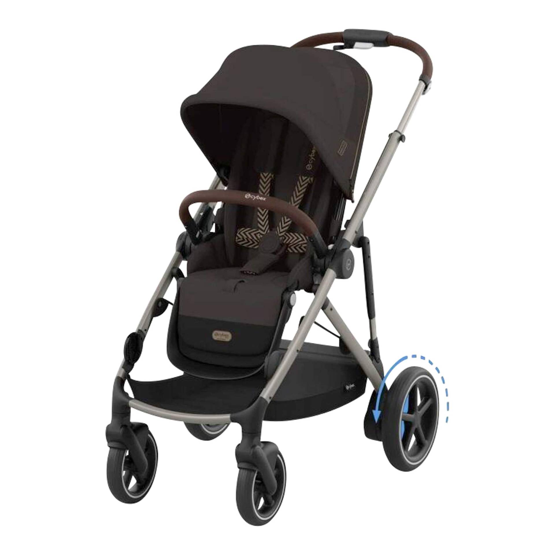 Cybex Gold Kinderwagen e-Gazelle braun Cybex Gold Kinderwagen e-Gazelle braun von Cybex