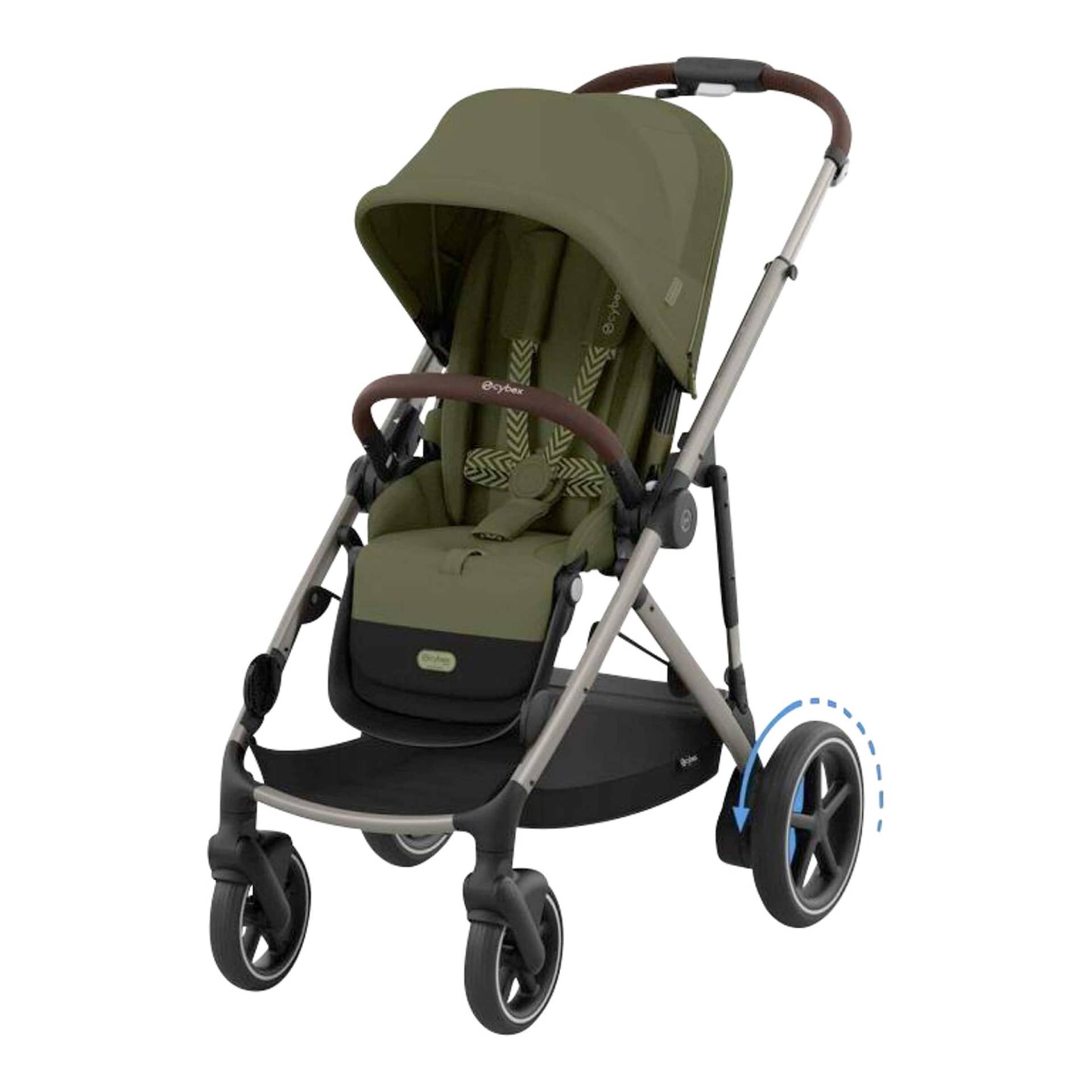 Cybex Gold Kinderwagen e-Gazelle gruen Cybex Gold Kinderwagen e-Gazelle gruen von Cybex