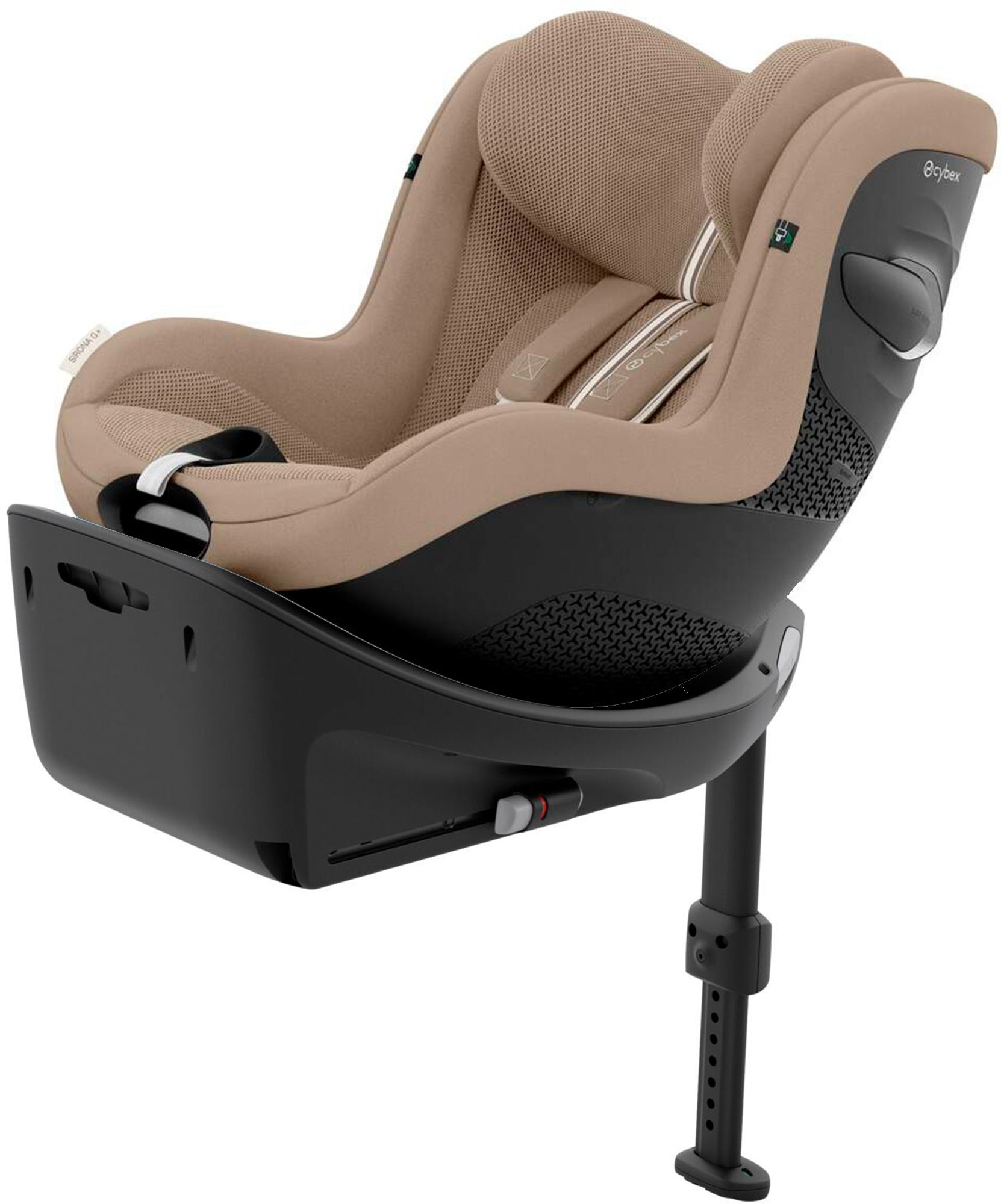 Cybex Sirona G i-Size Plus Kindersitz inkl. Base G, Almond Beige Cybex Sirona G i-Size Plus Kindersitz inkl. Base G, Almond Beige von Cybex